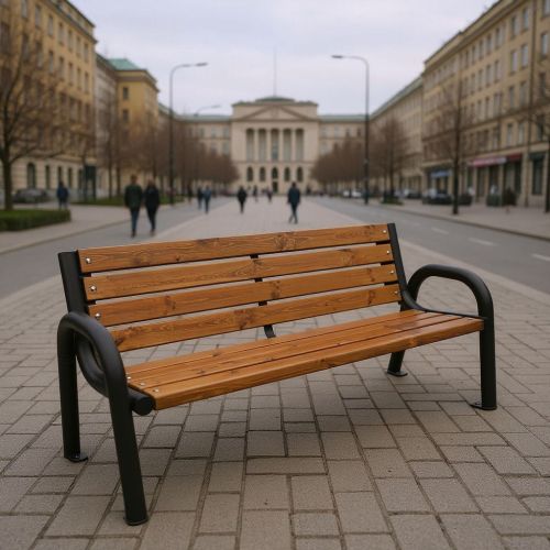 Ławka miejska Primario 125 cm Polski producent