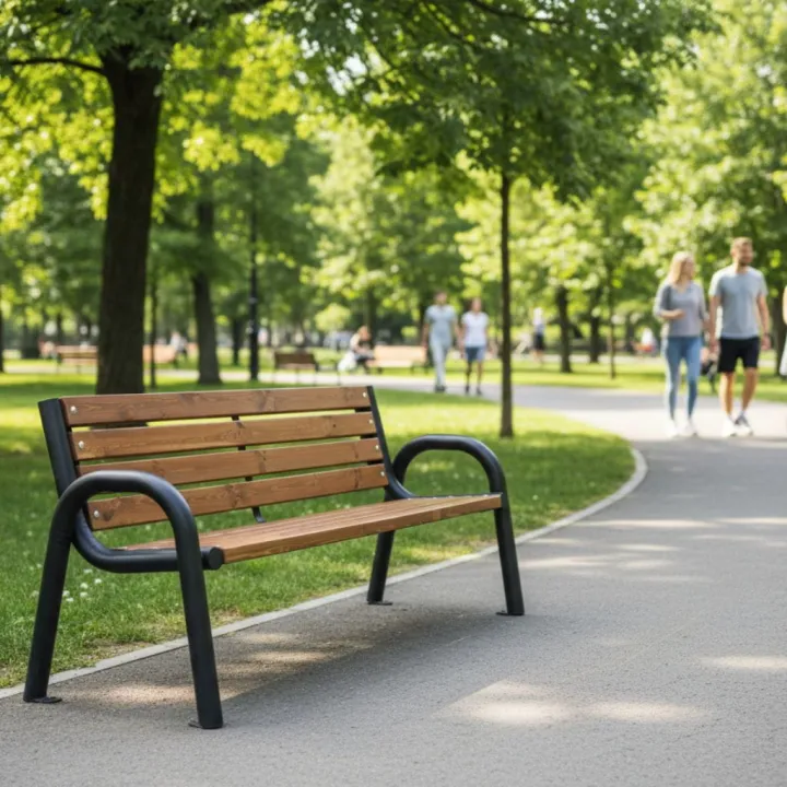 Ławka parkowa Primario 125 cm Polski producent