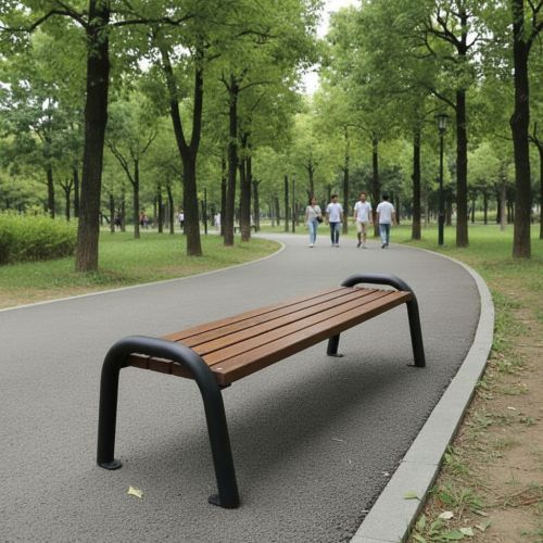 Ławka parkowa Primario 125 cm bez oparcia  polski producent