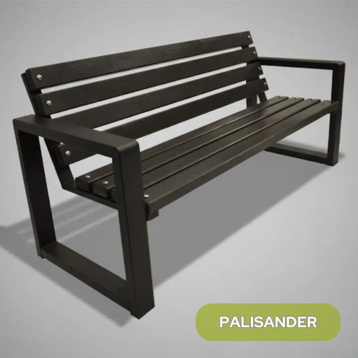 Ławka ogrodowa Grande 125 cm Palisander
