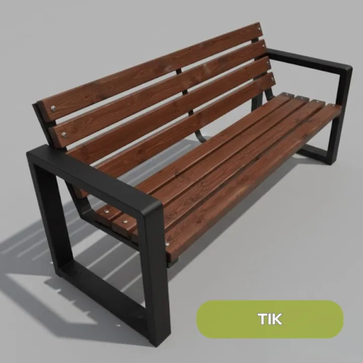 Ławka do domu Grande 175 cm Tik