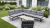 Grande Loft zestaw tarasowy 3-osobowy
