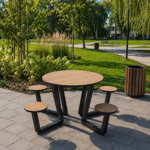 Piknikový stůl Grande II Round