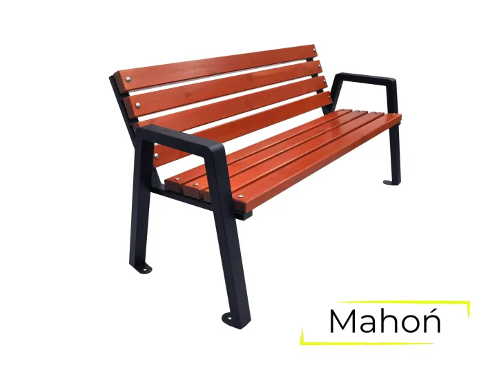 Ławka Moderno z oparciem 170 cm mahoń.jpg