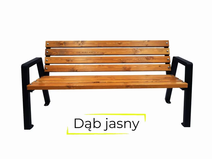 2 Ławka Moderno z oparciem 195 cm dąb jasny.jpg