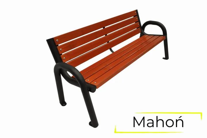 Ławka Primario z oparciem 175 cm mahoń.jpg