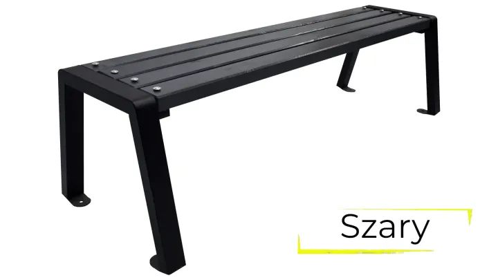 Ławka Moderno bez oparcia 100 cm szary.jpg