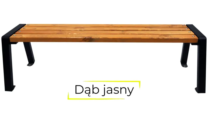 2 Ławka Moderno bez oparcia 125 cm dąb jasny.jpg