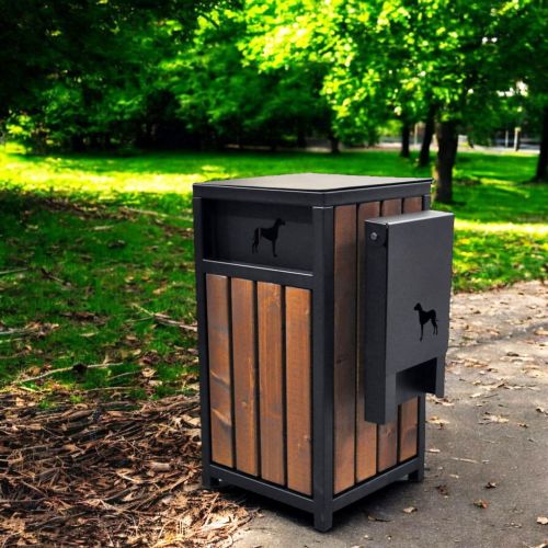 kosz na psie odchody 45l