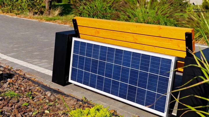 Inteligentna ławka solarna Solare MINI