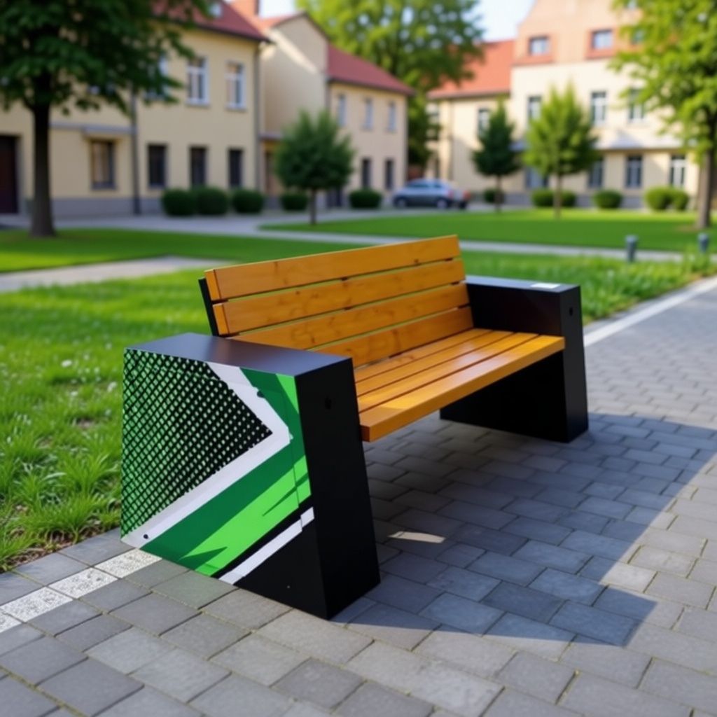 Inteligentní solární lavička Solare MINI